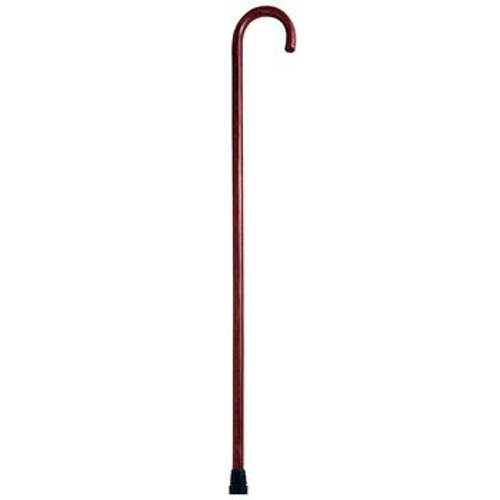 Picture of Standard Handle Wooden Cane in Walnut Finish