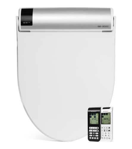 Picture of BB 2000 Elongated White Bidet Toilet Seat with Wireless Remote