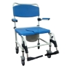 Picture of Bariatric Aluminum Rehab Shower Commode Chair