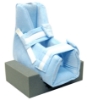 Picture of Skil-Care Foam Bilateral Anti-Rotation Wedge for use with Heel Protectors