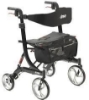 Picture of F-22 Nitro Aluminum HD Rollator, Black