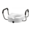 Picture of Raised Toilet Seat with Detachable Front Locking Arms