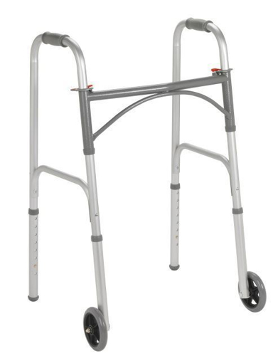 Picture of Two Button Rolling Walker with 5" Wheels