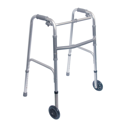 Picture of Single Button Walker with  5" Wheels