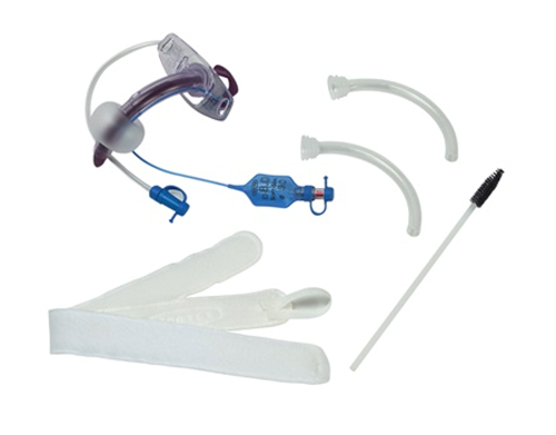 Picture of Portex Blue Line Ultra Suctionaid Tracheostomy Tube Kit, item 100/875/060, Size 6.0mm