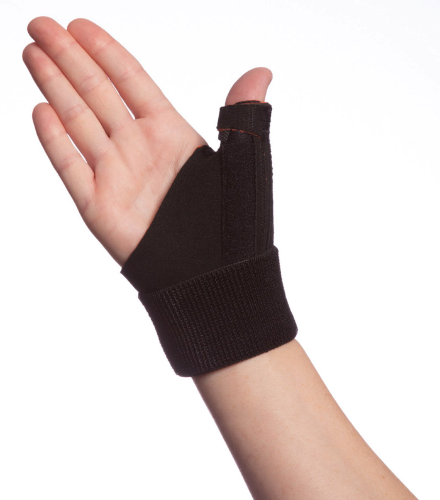 Picture of Thermoskin EXO Adjustable Thumb Stabilizer, Universal, Black