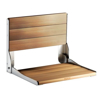 Picture of Wall Mount Fold Down Shower Seat in Teak