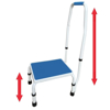 Picture of Height Adjustable Step Stool with One Handle