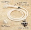 Picture of Hand-Held Shower Head Spray With Diverter Valve