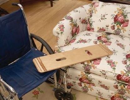 Wood Transfer Board Wheelchair Patient Slide Board Two Handle Mobility  Furniture