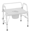 Picture of Drop Arm Bariatric Commode M500