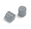 Picture of Medline Walker Glide Caps, Gray- 1"  (2/Pr)