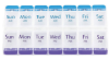 Picture of XL AM PM Push Button Weekly Pill Planner