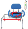 Picture of Premium Carousel Sliding Transfer Bench with Swivel Seat