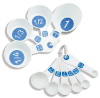 Picture of Large Print Measuring Cup and Spoon 11-pc Set