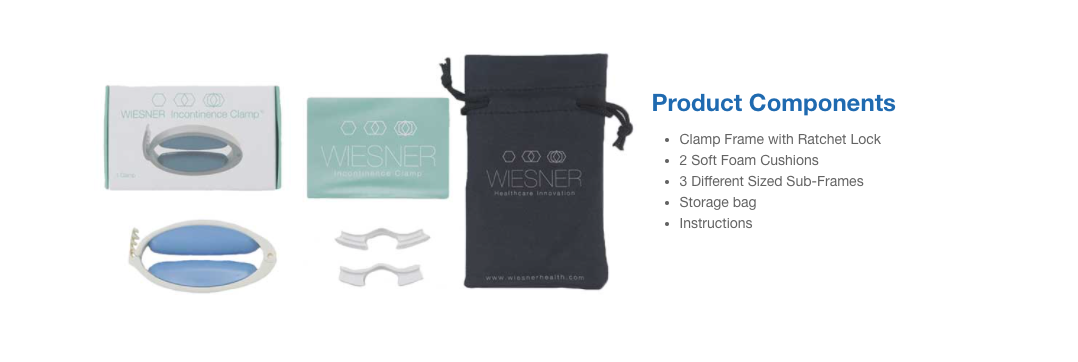 Pisces Healthcare Solutions. Wiesner Incontinence Clamp