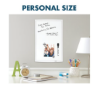 Picture of Magnetic Dry-Erase Board with Curved Frame