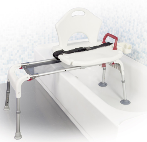 Picture of Sliding and Folding Transfer Bench