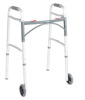 Picture of Deluxe Folding Roller Walker, Two Button with 5" Wheels