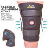 Picture of Extended Sizes Knee Brace for Large Legs | Plus Size Patella Support Sleeve with Adjustable Thigh & Calf Straps
