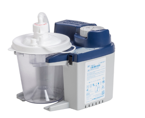 Picture of Vacu-Aide Quiet Suction Machine 7325 with carrying case