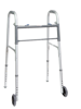 Picture of Economy Two-Button Folding Steel Rolling Walker