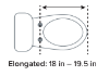 Picture of Elongated Bidet Seat and Cover
