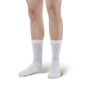 Picture of White Coolmax Compression Crew Socks