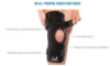 Picture of BioSkin Hinged Wraparound Knee Brace