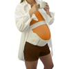 Picture of Mother-To-Be Maternity Support Belt, White