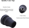 Picture of 7/8 Inch Replacement Cane Tip, Heavy Duty, Reinforced with Metal Washer