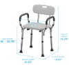 Picture of Bath Seats with Padded Arms Optional Back