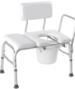 Picture of Carex Padded Transfer Bench with Commode