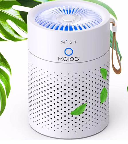 Picture of Koios H13 True HEPA Filter Air Purifier,  Small Air Cleaner 280 sq ft