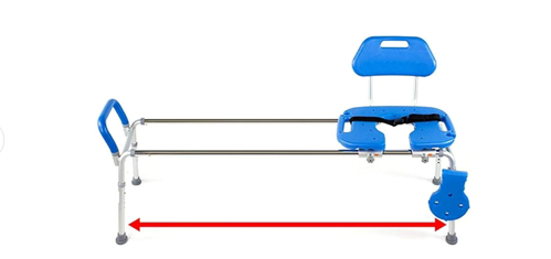 Picture of HydroGlyde - Toilet to Tub Sliding Bench - Extra Long