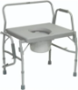 Picture of Drop Arm Bariatric Commode M500