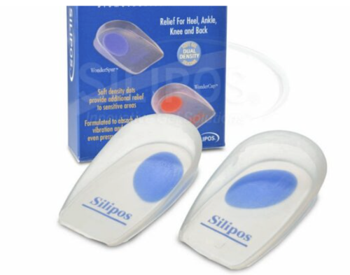 Picture of Wonder-Spur Soft Silicone Blue Dot Heel Cups