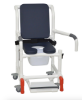 Picture of Deluxe PVC Shower/Commode Chair with Swing Away Armrests