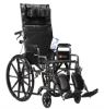 Picture of 22" DynaRide Reclining Wheelchair with Detachable Desk Arms