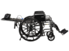 Picture of 22" DynaRide Reclining Wheelchair with Detachable Desk Arms