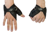 Picture of Fingerless Wheelchair Gloves for Quadriplegics "Strap-N-Roll"