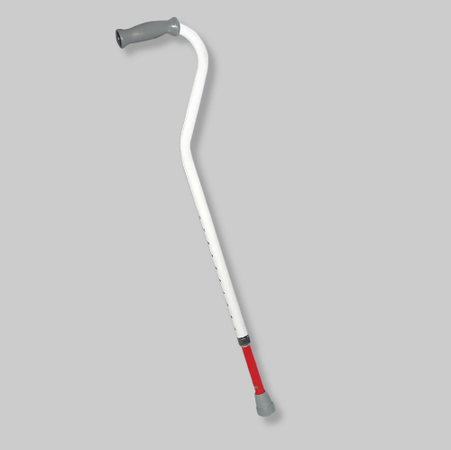 Picture of Aluminum Adjustable Cane for the Blind - Offset Handle