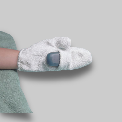 Picture of Terrycloth Wash Mitt with Pocket