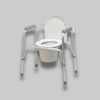 Picture of Lumex 3-in-1 Aluminum Commode with Removable Back Bar