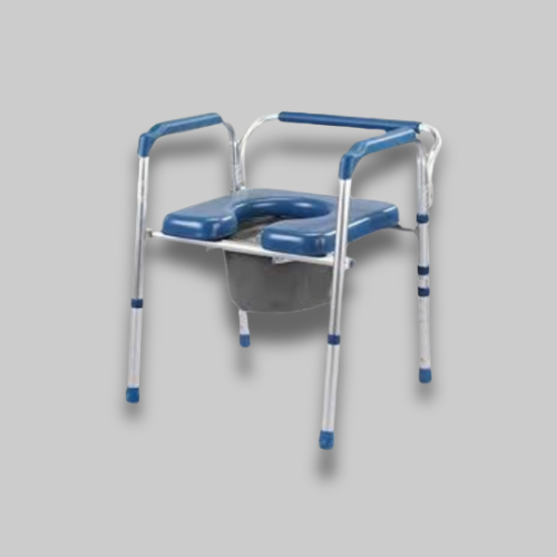 Picture of 4-in-1 Folding Commode with Padded Seat