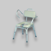 Picture of Lightweight Padded Shower Chair with Cut-Out