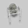 Picture of Lumex Steel Folding Commode