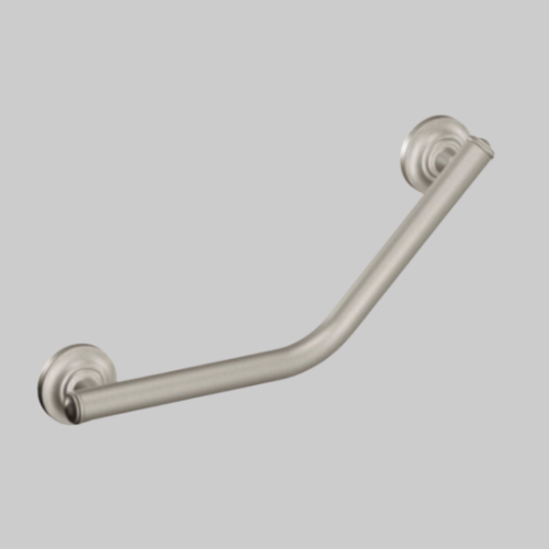 Picture of 16" Angled Grab Bar in Brushed Nickel