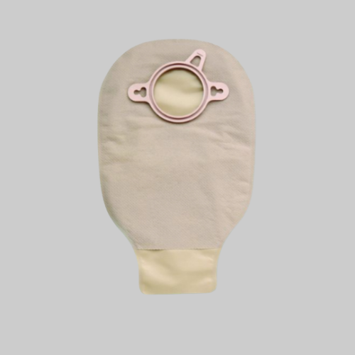 Picture of Drainable Mini Pouch, Size (I), Flange 1(3/4) inch, Beige Opaque  Box of 10