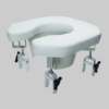 Picture of Lumex Multi-Position Open Padded Raised Toilet Seat